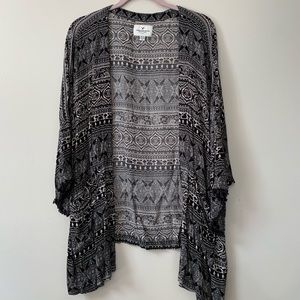 AE tribal print cardigan